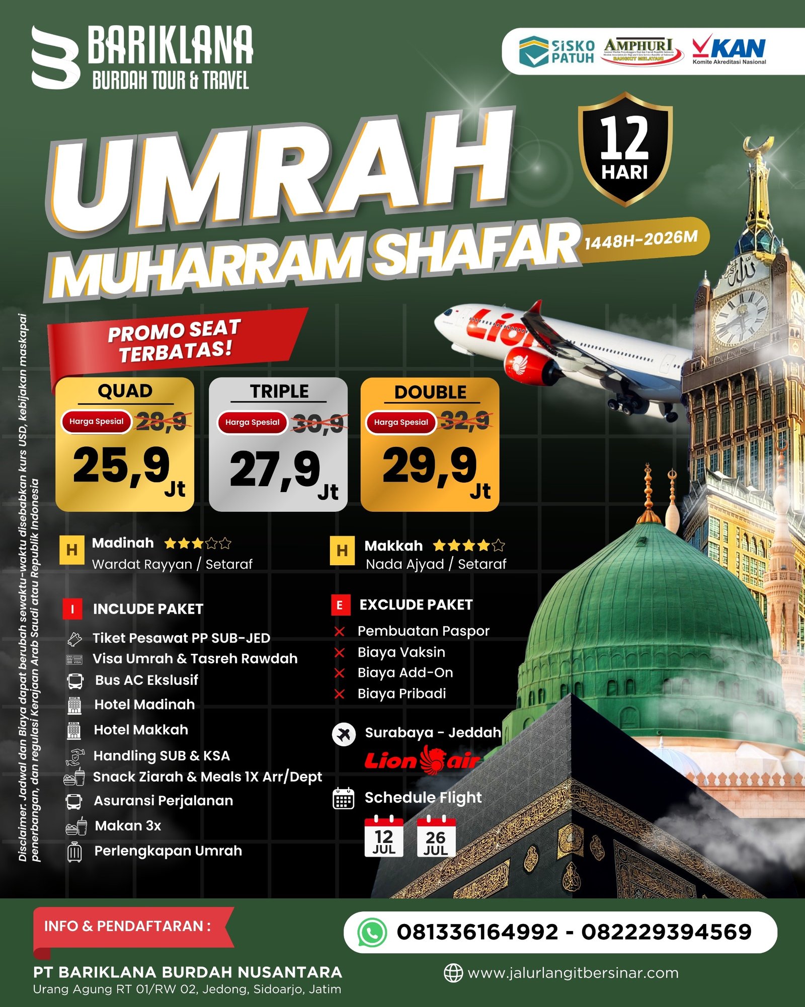 Umrah Muharam Shafar